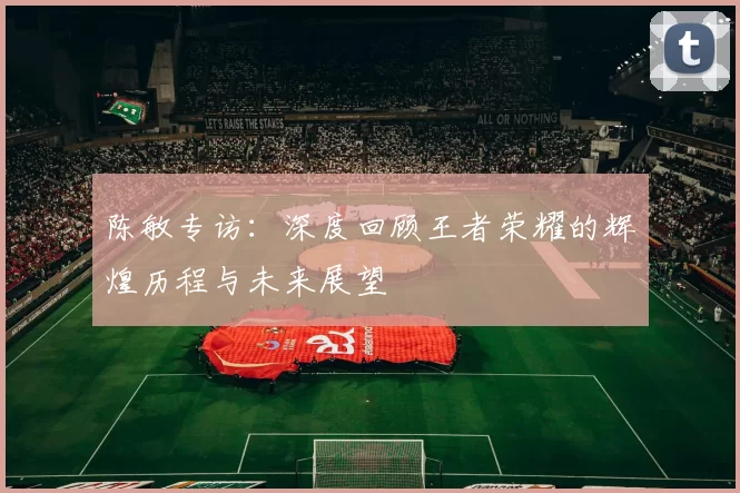 陈敏专访：深度回顾王者荣耀的辉煌历程与未来展望