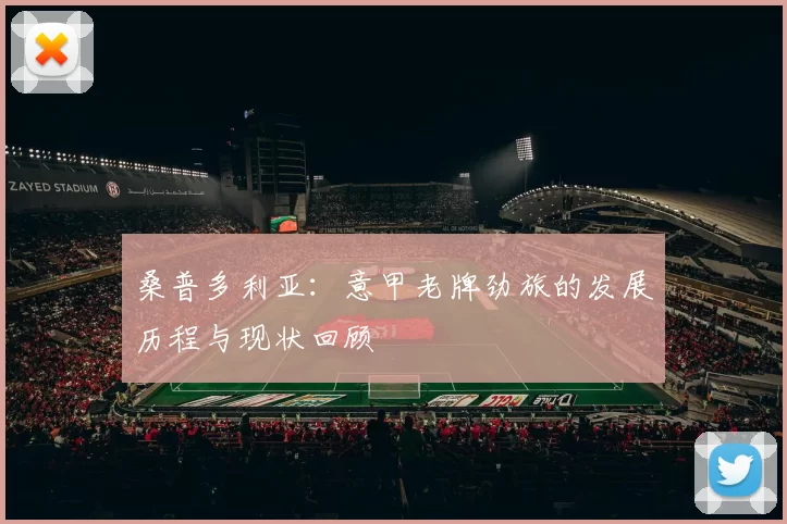 桑普多利亚：意甲老牌劲旅的发展历程与现状回顾
